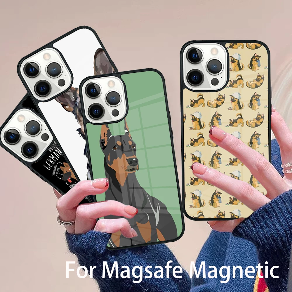 German Shepherd Puppy Phone Case Magesafe Magnetic Wireless Charge Cover For IPhone 16 11 12 13 14 15 Pro Max Plus Mini
German Shepherd Puppy Phone Case Magesafe Magnetic Wireless Charge Cover For IPhone 16 11 12 13 14 15 Pro Max Plus Mini