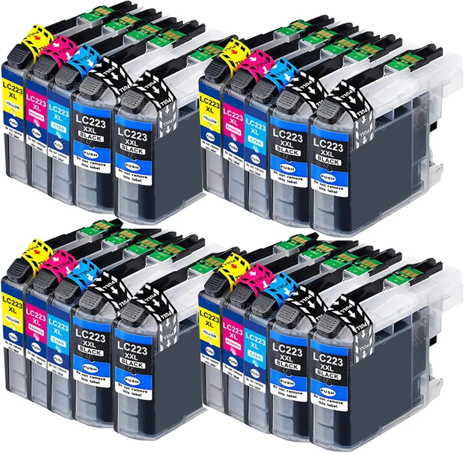 LC223XL Printer Cartridge for Bro MFC J5320DW J4420DW J4620DW J480DW J5620DW J680DW J4625DW J880DW J5625DW DCP J4120DWJ562DW
LC223XL Printer Cartridge for Bro MFC J5320DW J4420DW J4620DW J480DW J5620DW J680DW J4625DW J880DW J5625DW DCP J4120DWJ562DW