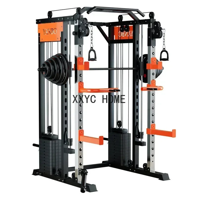 Smith Machine Cage System, Home Gym Multifunction Rack, Customizable Strength Training Station, Fitness Equipment, Bodybuilding
Smith Machine Cage System, Home Gym Multifunction Rack, Customizable Strength Training Station, Fitness Equipment, Bodybuilding
