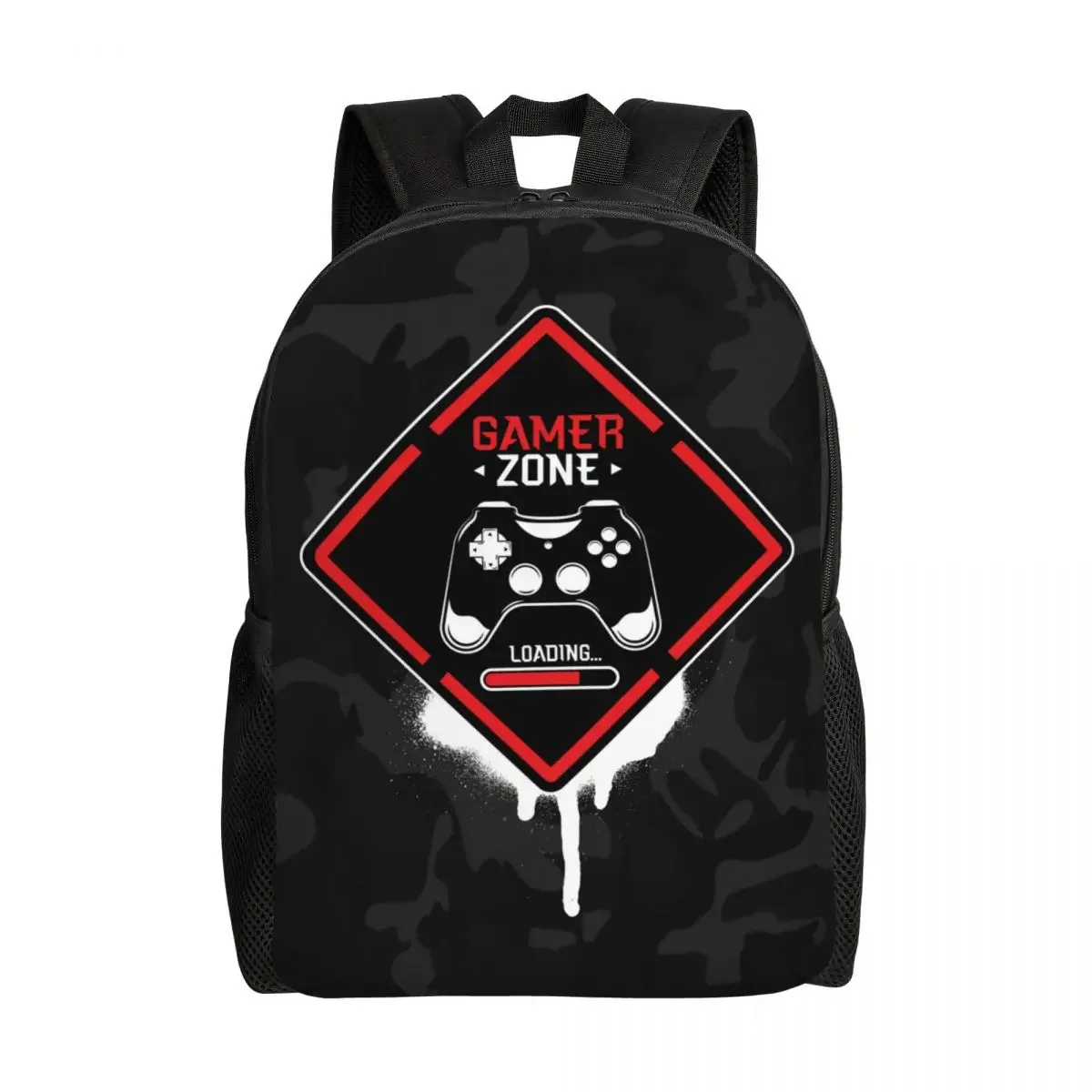 Custom Gamer Gaming Zone Loading Controller Backpacks for Men Women School College Students Bookbag Video Game Lover Gift Bags
Custom Gamer Gaming Zone Loading Controller Backpacks for Men Women School College Students Bookbag Video Game Lover Gift Bags