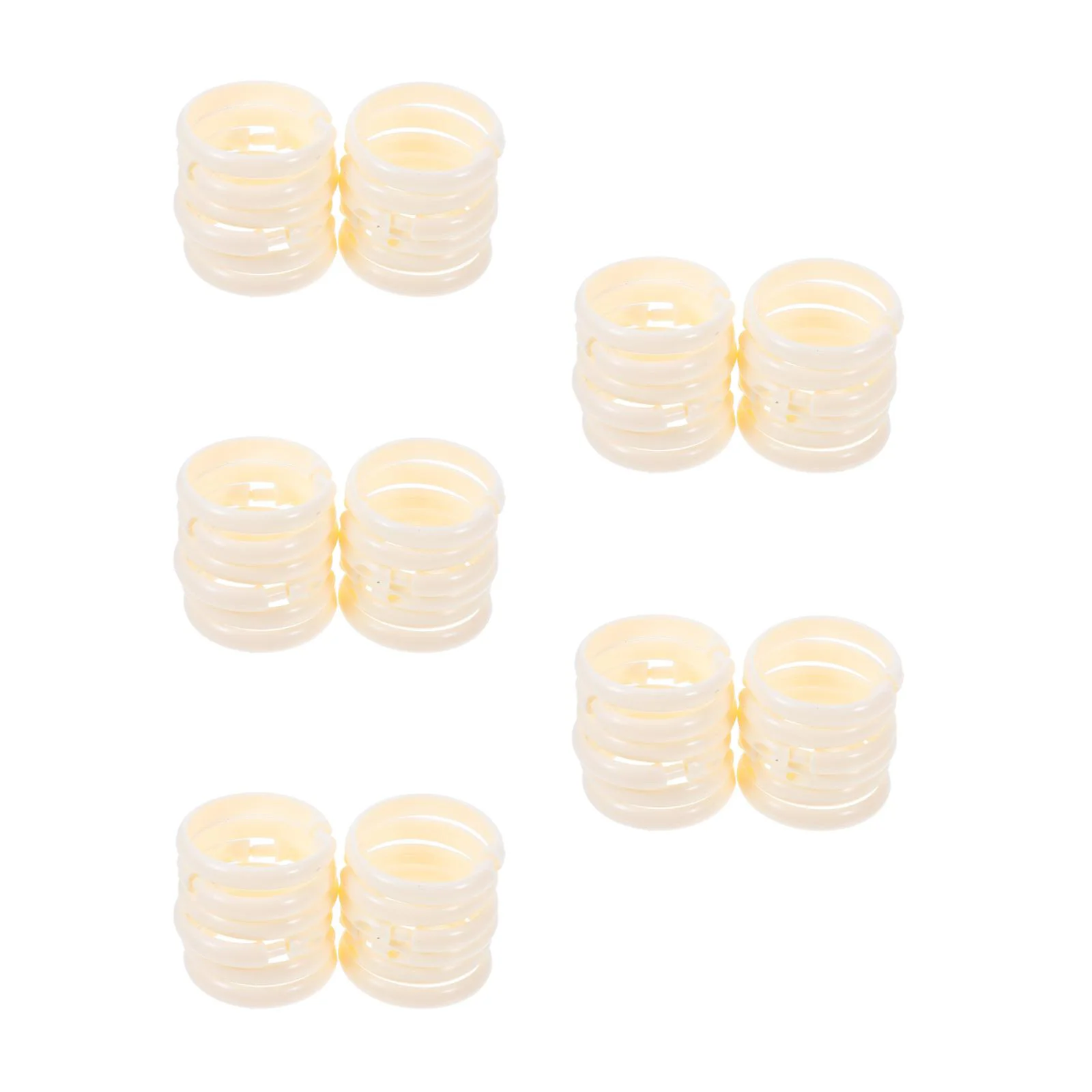 60 pcs Shower Curtain Circles for Bathroom Plastic Curtain Rings Round Shower Curtain Hangers Curtain Hooks for Curtain Drapes
60 pcs Shower Curtain Circles for Bathroom Plastic Curtain Rings Round Shower Curtain Hangers Curtain Hooks for Curtain Drapes