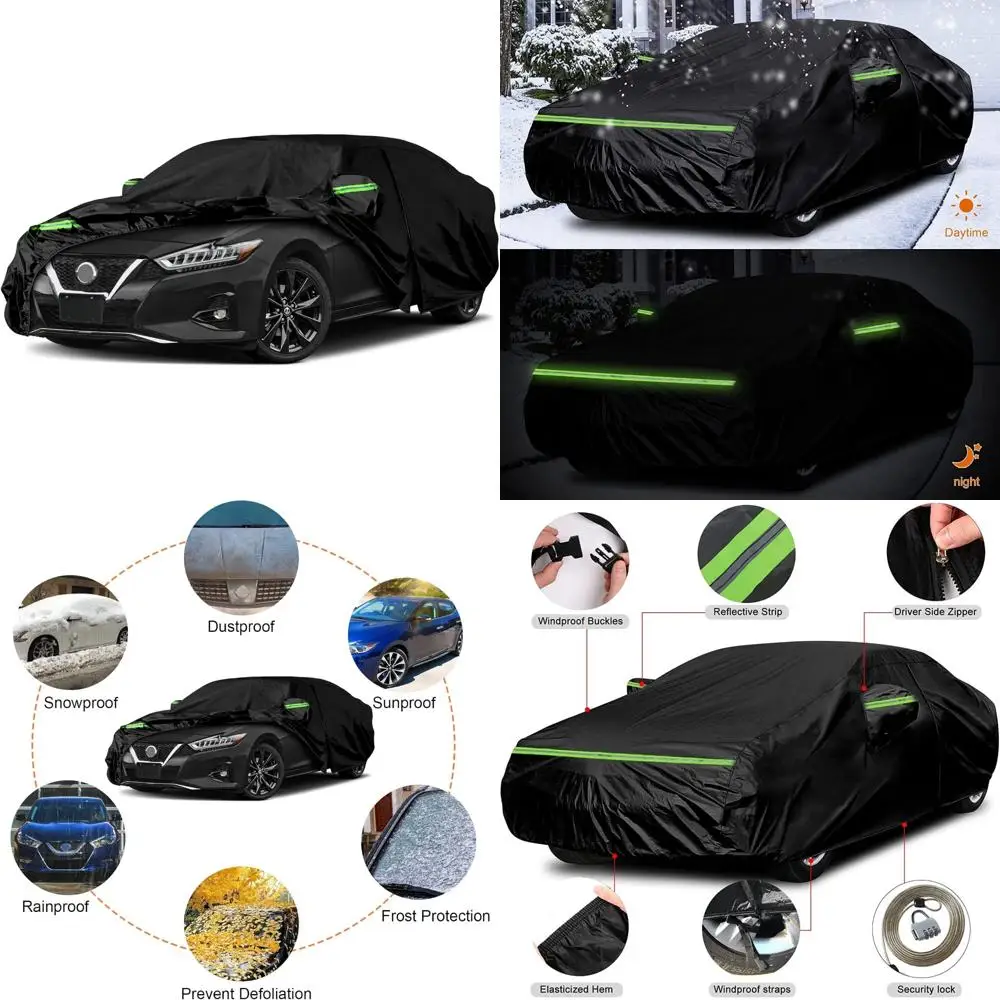 All-Weather 6-Layer Custom-Fit Car Cover with Zipper Door for 1999-2023 Maxima, Waterproof and Windproof Protective Cover
All-Weather 6-Layer Custom-Fit Car Cover with Zipper Door for 1999-2023 Maxima, Waterproof and Windproof Protective Cover