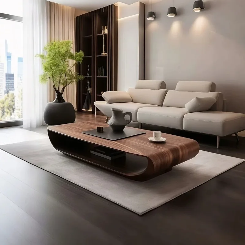 Black Walnut Solid Wood Coffee Table Modern Simple Living Room Household Side Table Chinese Antique Sofa Coffee Table
Black Walnut Solid Wood Coffee Table Modern Simple Living Room Household Side Table Chinese Antique Sofa Coffee Table