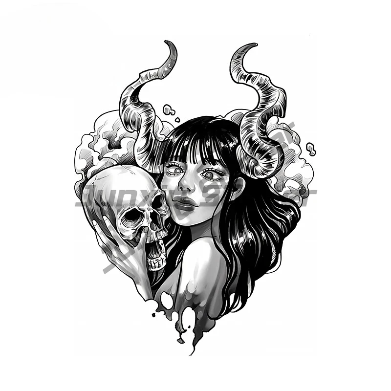 For Demon Girl Skull Car Stickers Personality Simple Decals Waterproof Scratch-Proof Decor Car Goods
For Demon Girl Skull Car Stickers Personality Simple Decals Waterproof Scratch-Proof Decor Car Goods