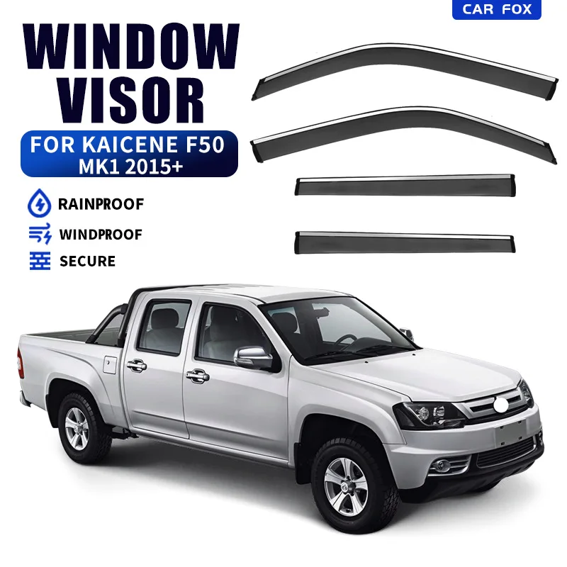 4PCS For Kaicene F30 F50 2015-2025 Car Window Visor Awning Shelters Windshield Side Window Rain Sun Shade Auto Accessories
4PCS For Kaicene F30 F50 2015-2025 Car Window Visor Awning Shelters Windshield Side Window Rain Sun Shade Auto Accessories
