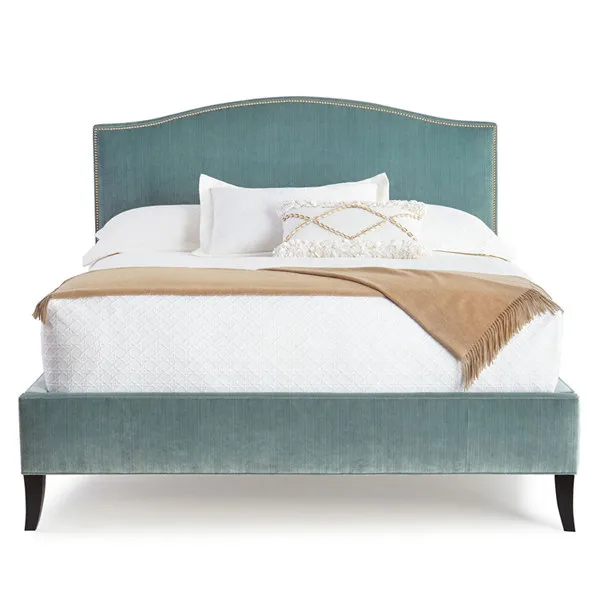 American fabric bed small apartment simple modern 1.8 double bed wedding villa 1.5 meters children's bed spot
American fabric bed small apartment simple modern 1.8 double bed wedding villa 1.5 meters children's bed spot