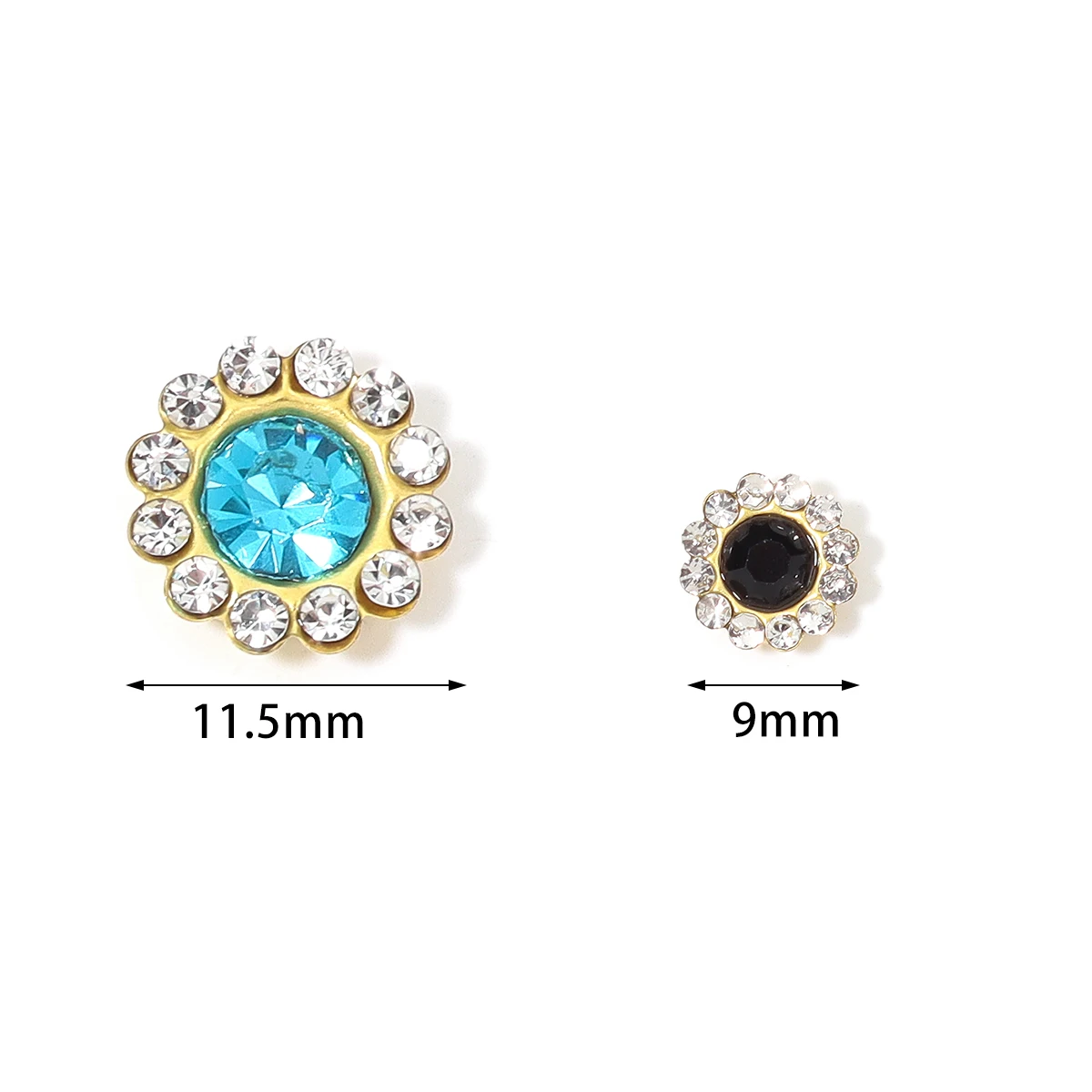 50/100pcs Claw Rhinestones Sunflower Sewing Acrylic Beads Round Sew On Rhinestone For Clothes Sewing Jewelry Decoration Supplie
50/100pcs Claw Rhinestones Sunflower Sewing Acrylic Beads Round Sew On Rhinestone For Clothes Sewing Jewelry Decoration Supplie