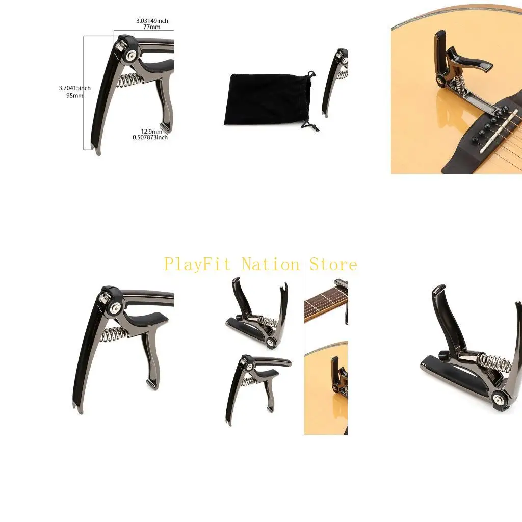 242F Guitar Capo for Acoustic Electric Guitar Ukulele, 4 in 1 Capo with Pick Holder
242F Guitar Capo for Acoustic Electric Guitar Ukulele, 4 in 1 Capo with Pick Holder