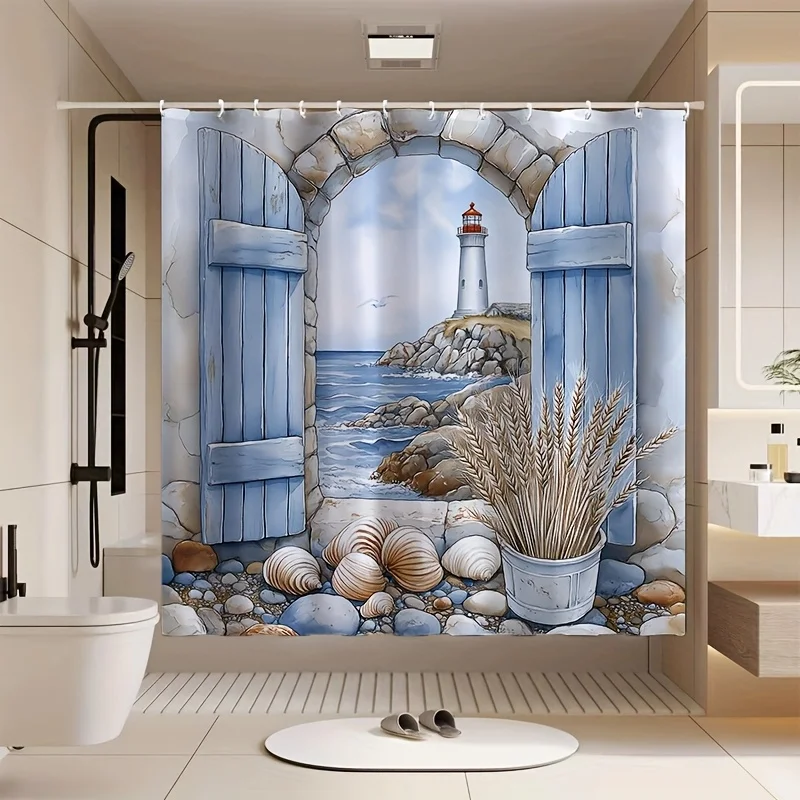 Elegant digital printing waterproof polyester shower curtain for all seasons, bathroom decorative shower curtain with hook
Elegant digital printing waterproof polyester shower curtain for all seasons, bathroom decorative shower curtain with hook