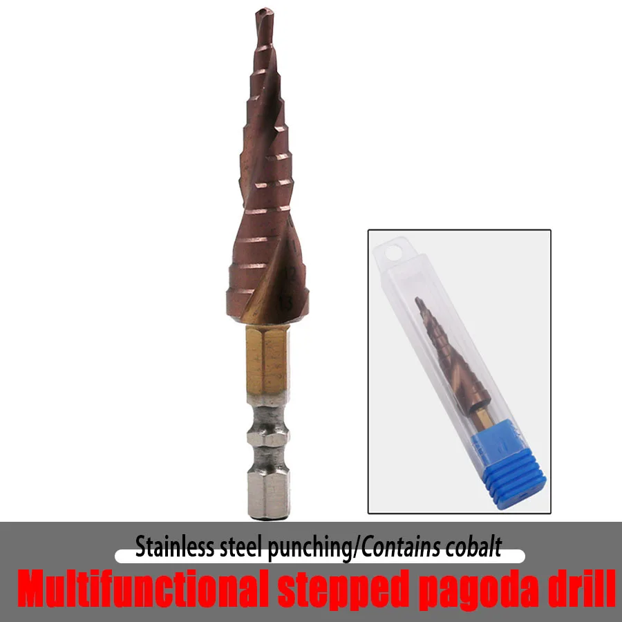 Сверлильный конический режущий инструмент, ступенчатое сверло для любителей DIY, металлический лист, пластиковая стальная пластина
Сверлильный конический режущий инструмент, ступенчатое сверло для любителей DIY, металлический лист, пластиковая стальная пластина