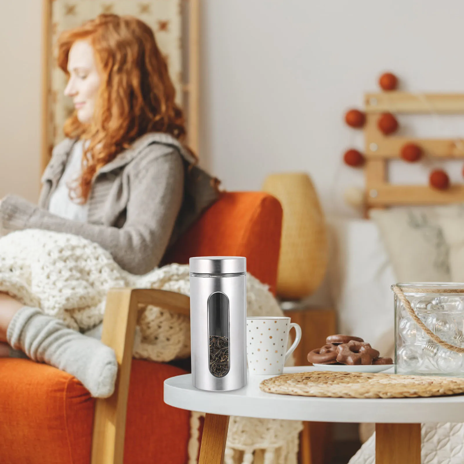 1Pcs Glass Stainless Steel Sealed Storage Jar Kitchen Helper Container Coffee Seasoning Salt Coarse Grain Holder Household
1Pcs Glass Stainless Steel Sealed Storage Jar Kitchen Helper Container Coffee Seasoning Salt Coarse Grain Holder Household