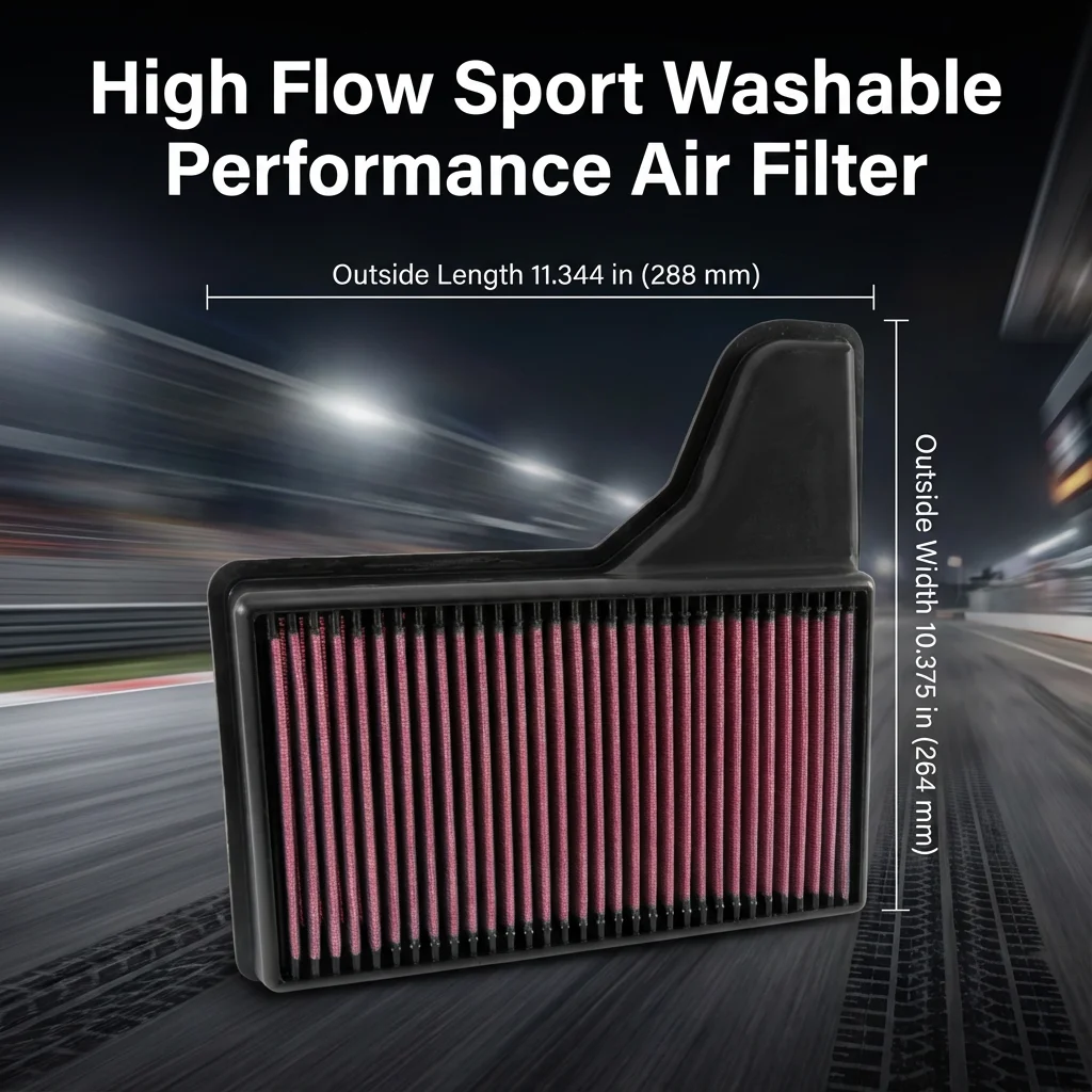 Спортивный моющийся воздушный фильтр высокой производительности для Ford Mustang GT 2015-2023 2.3 3.7 5.0, 33-5029 FR3C9601AA
Спортивный моющийся воздушный фильтр высокой производительности для Ford Mustang GT 2015-2023 2.3 3.7 5.0, 33-5029 FR3C9601AA