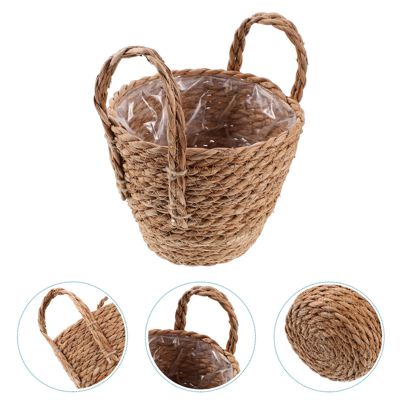 Straw Flower Pot Flowerpot Bucket Retro Planter Container Exquisite Premium Seaweed Storage Basket Succulent
Straw Flower Pot Flowerpot Bucket Retro Planter Container Exquisite Premium Seaweed Storage Basket Succulent