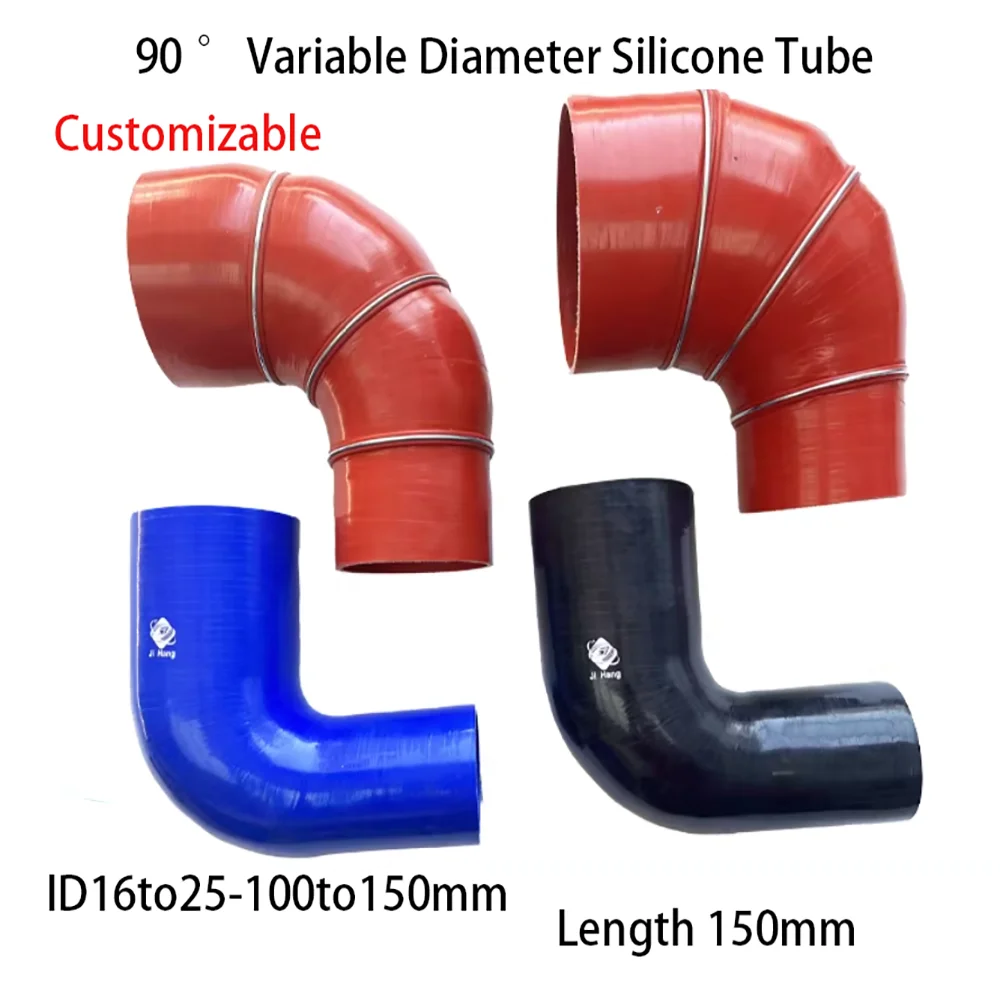 90° Silicone Rubber Elbow With Diameter Reduction Fhickened High-Temperature Resistant Medium Temperature Silicone Rubber Tube
90° Silicone Rubber Elbow With Diameter Reduction Fhickened High-Temperature Resistant Medium Temperature Silicone Rubber Tube