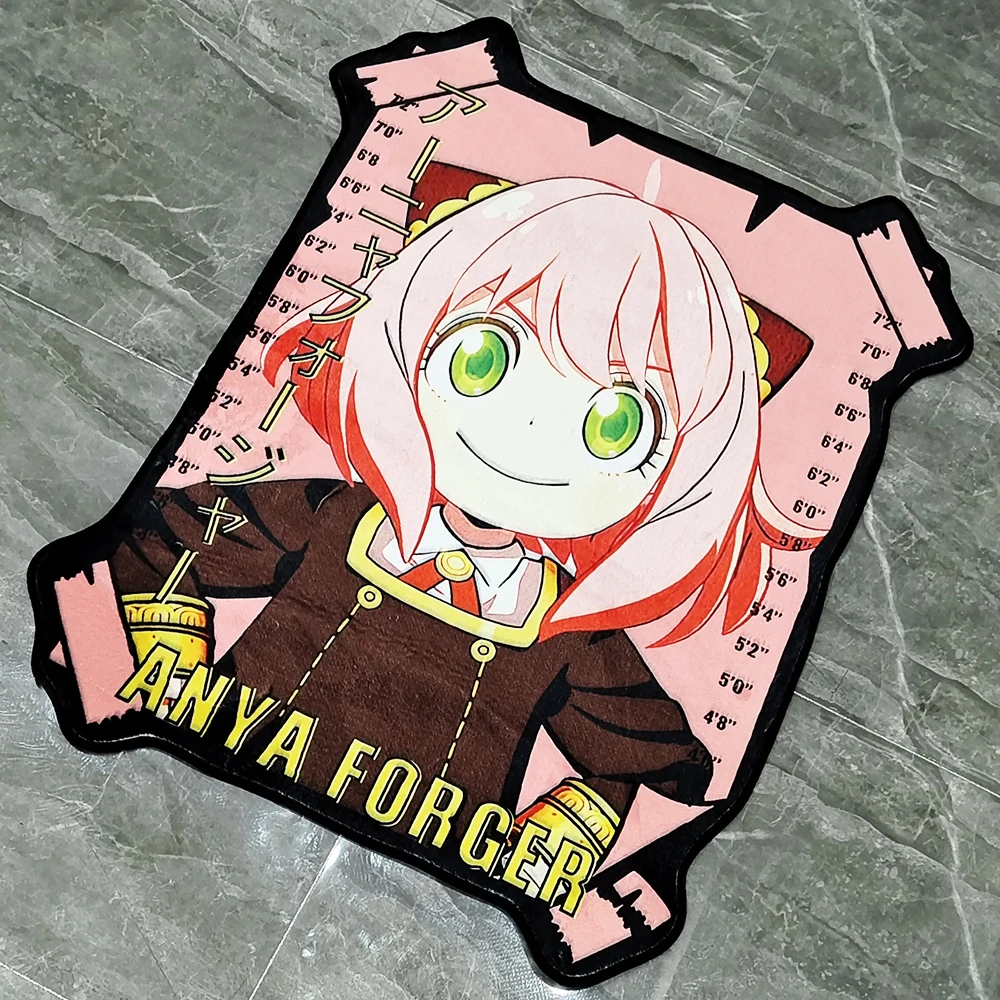 Irregular Rugs Anya Forger Anime Spy X Family Customize Cartoon Rug Handmade Carpet Area Rug for Home Decor
Irregular Rugs Anya Forger Anime Spy X Family Customize Cartoon Rug Handmade Carpet Area Rug for Home Decor