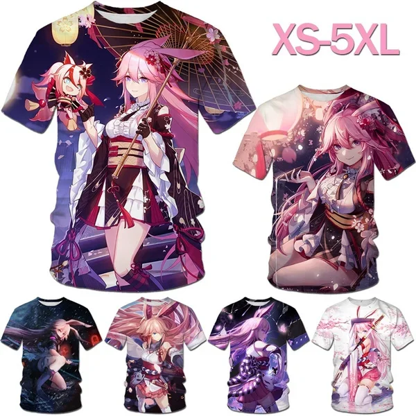 Summer Men's Fashion Harajuku 3D Printing T-Shirt Casual Round Neck Short Sleeve Tops
Summer Men's Fashion Harajuku 3D Printing T-Shirt Casual Round Neck Short Sleeve Tops