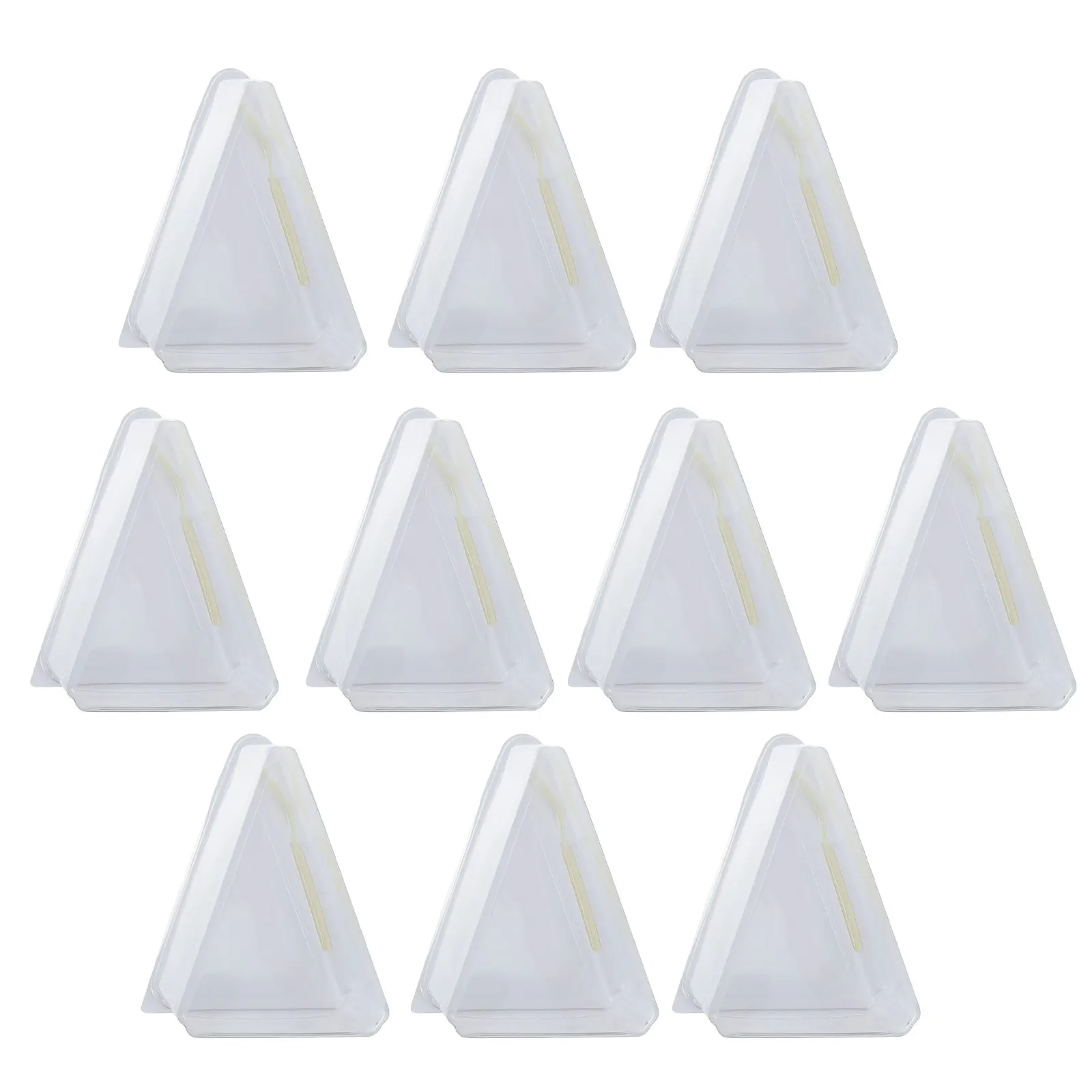 10 set 10 Sets Box Packaging Mini Plastic Pastry Triangle Mini Cake Box Dessert Packing Container Air Circulation Protection
10 set 10 Sets Box Packaging Mini Plastic Pastry Triangle Mini Cake Box Dessert Packing Container Air Circulation Protection