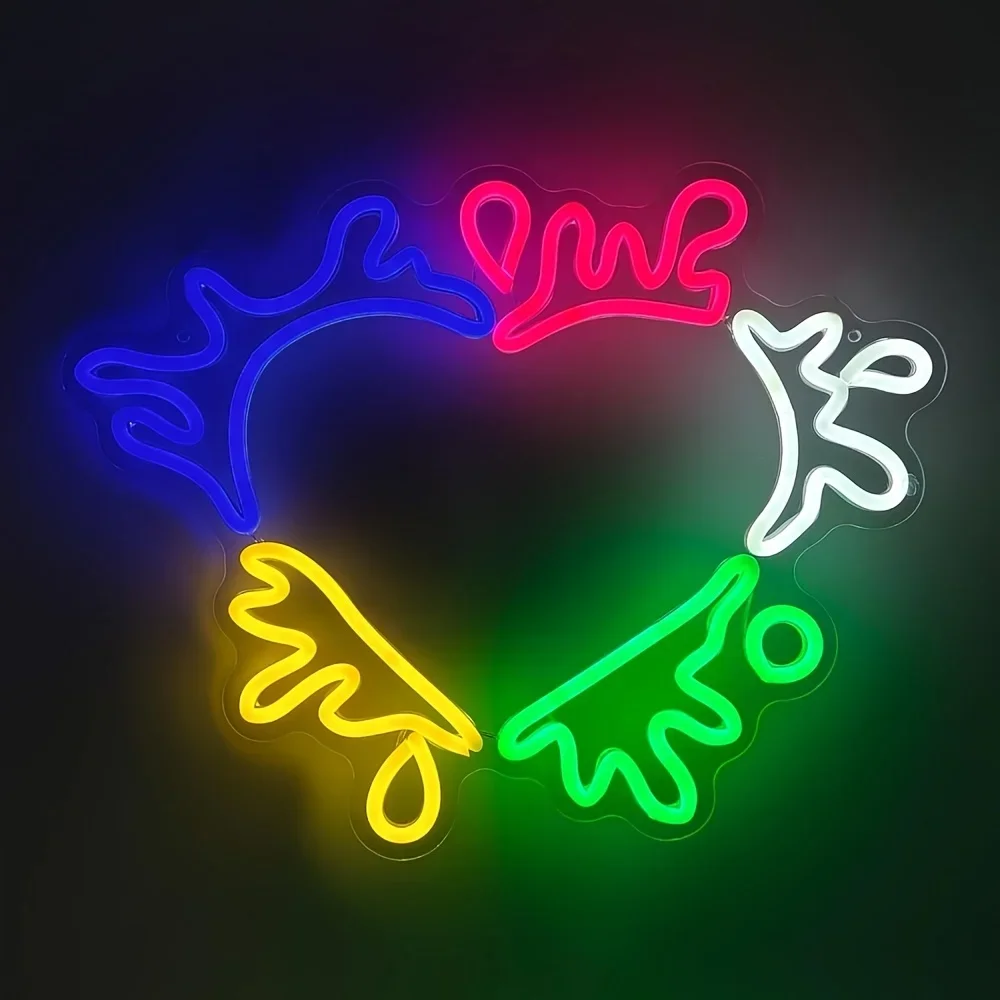 Heart Shaped LED Neon Sign USB Dimmable Neon Light for Bedroom Bar Party Wall Decor Wedding Valentine's Day Mother's Day Gift
Heart Shaped LED Neon Sign USB Dimmable Neon Light for Bedroom Bar Party Wall Decor Wedding Valentine's Day Mother's Day Gift