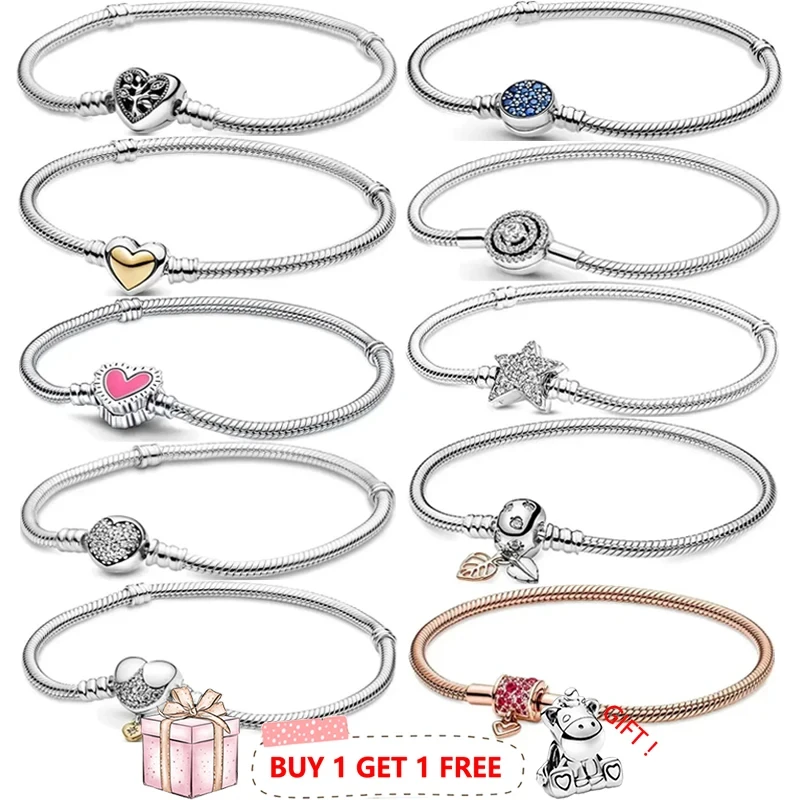New 100% S925 Sterling Silver Sparkling Eternal Love Women's Meteor Logo Feather Bracelet Wedding DIY Charm 트링 Jewelry
New 100% S925 Sterling Silver Sparkling Eternal Love Women's Meteor Logo Feather Bracelet Wedding DIY Charm 트링 Jewelry
