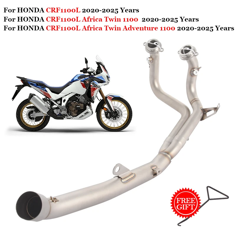 For Honda CRF1100L Africa Twin Adventure 1100 2020 - 2025 Motorcycle Exhaust System Front Link Pipe Connect Original Muffler
For Honda CRF1100L Africa Twin Adventure 1100 2020 - 2025 Motorcycle Exhaust System Front Link Pipe Connect Original Muffler
