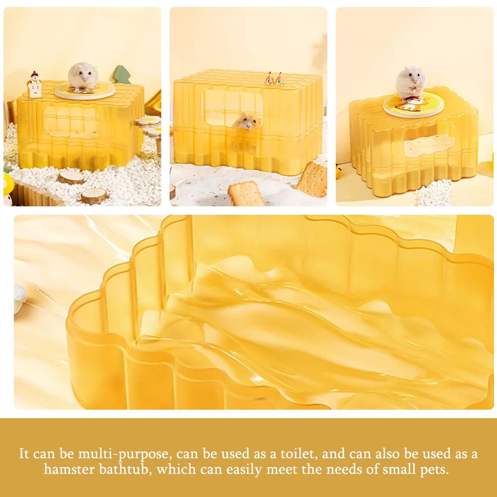 Cookie Shaped Hamster Bathtub Transparent Chinchilla Bath Container Sturdy Material Small Animal Sand Box Clear Delicate
Cookie Shaped Hamster Bathtub Transparent Chinchilla Bath Container Sturdy Material Small Animal Sand Box Clear Delicate