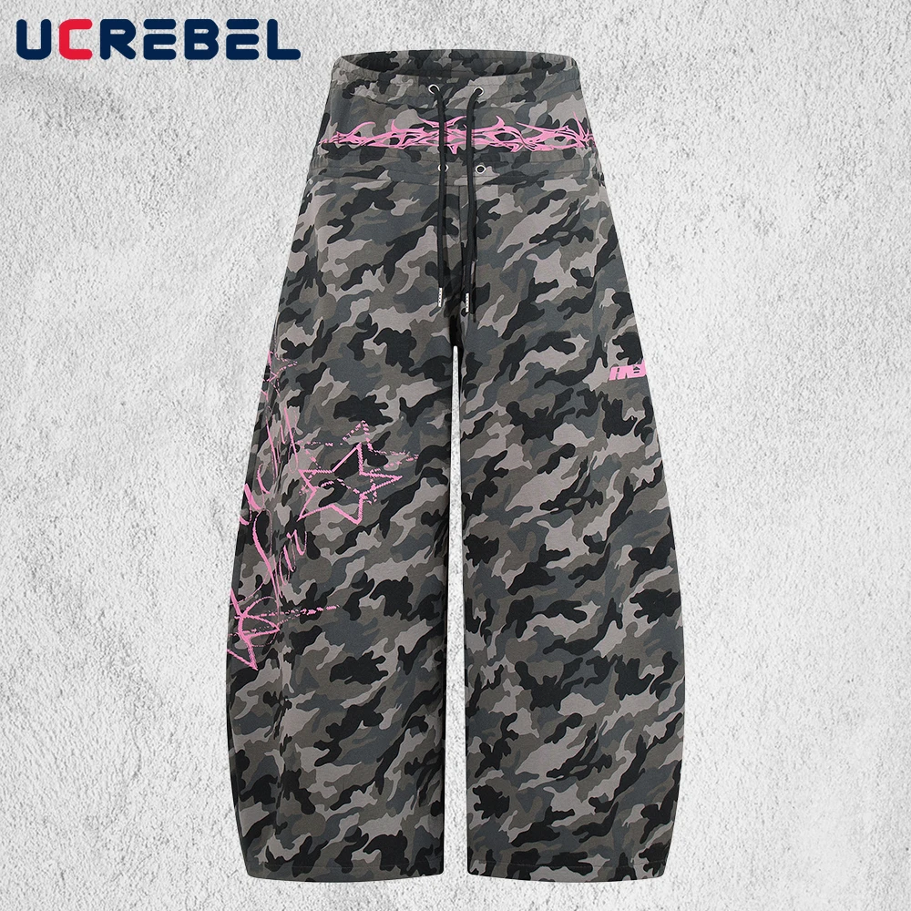 Camouflage Double Waisted Sweatpants Mens Letter Print Y2k Streetwear Elastic Waist Wide Leg Jogger Pants Man Scimitar Trousers
Camouflage Double Waisted Sweatpants Mens Letter Print Y2k Streetwear Elastic Waist Wide Leg Jogger Pants Man Scimitar Trousers