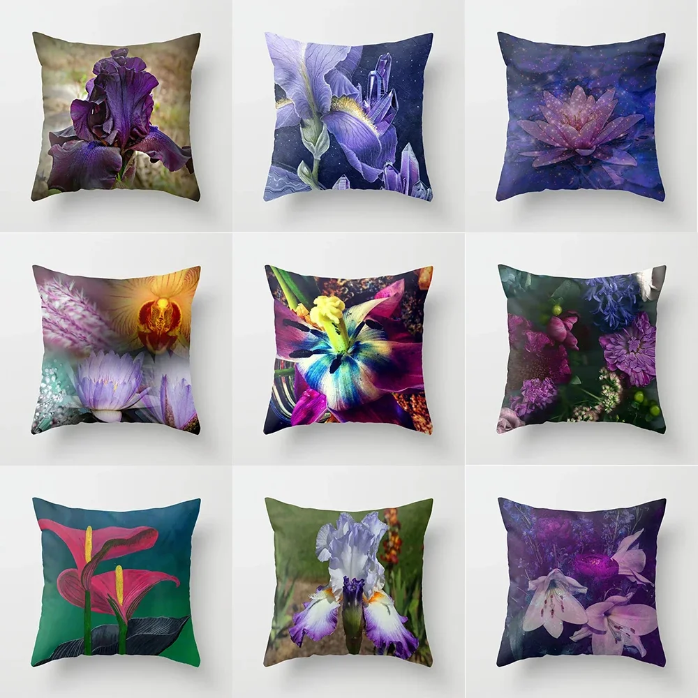 Home Decor Pillowcase Beautiful Flower Polyester Print Square Pillowcase For Bedroom Living Room 45x45cm funda de almohada
Home Decor Pillowcase Beautiful Flower Polyester Print Square Pillowcase For Bedroom Living Room 45x45cm funda de almohada