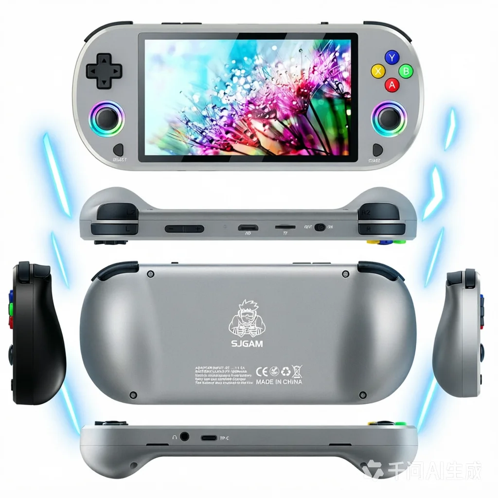 5 Inch Full Fit 1080P LCD M22 Retro Handheld Game Player Dual Core N909 Chip Dynamic RGB Light Ring 20000+ Offline Games HDMI TV
5 Inch Full Fit 1080P LCD M22 Retro Handheld Game Player Dual Core N909 Chip Dynamic RGB Light Ring 20000+ Offline Games HDMI TV