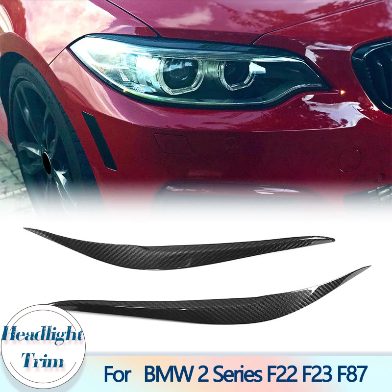 Dry Carbon Headlight Eyelids Eyebrows for BMW F87 M2 F22 F23 220i 228i M235i M240i M Sport Coupe 14-18 Car Accessories
Dry Carbon Headlight Eyelids Eyebrows for BMW F87 M2 F22 F23 220i 228i M235i M240i M Sport Coupe 14-18 Car Accessories