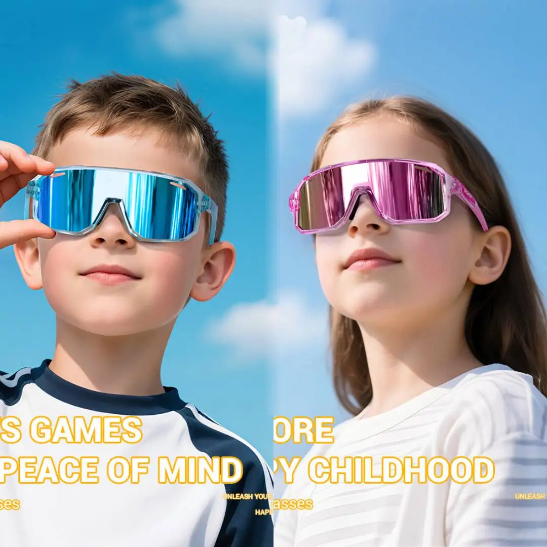 Scvcn Children Sunglasses Modern UV400 Protect Polarized Boys Girls Youth MTB Biking Sunglasses for Kids Ages 8 To 14 Teenager
Scvcn Children Sunglasses Modern UV400 Protect Polarized Boys Girls Youth MTB Biking Sunglasses for Kids Ages 8 To 14 Teenager