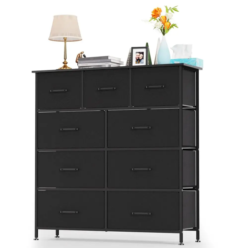 9Drawer Fabric Dresser,Sturdy Storage Tower Dresser for Bedroom with Metal Frame,Clothes Organizer EasyPull Fabric Bins for Bed
9Drawer Fabric Dresser,Sturdy Storage Tower Dresser for Bedroom with Metal Frame,Clothes Organizer EasyPull Fabric Bins for Bed