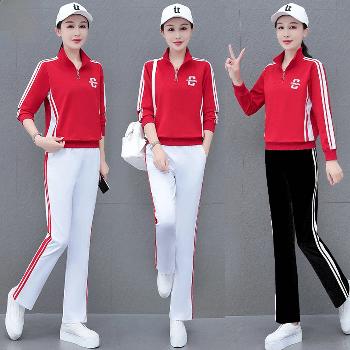 Loose Fit Fce Lined Stand Collar Square Dance Sportswear Set for Women Long Sve Long Pants Two Piece Casual Fitn Outfit
Loose Fit Fce Lined Stand Collar Square Dance Sportswear Set for Women Long Sve Long Pants Two Piece Casual Fitn Outfit