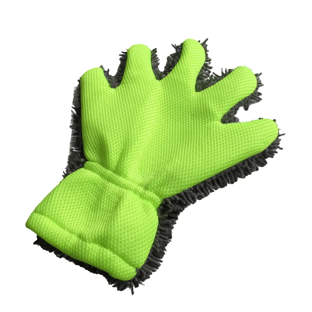 Double Sided Chenille Car Wash Gloves Microfiber Mitt Waterproof Lint Free Quick Dusting Mitt for Car Truck Motorcycle Boat Home
Double Sided Chenille Car Wash Gloves Microfiber Mitt Waterproof Lint Free Quick Dusting Mitt for Car Truck Motorcycle Boat Home