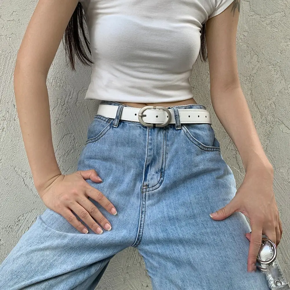 Simple Women's Pin Buckle Belt Versatile Fashion Trendy Waistband Soft Leather Belt
Simple Women's Pin Buckle Belt Versatile Fashion Trendy Waistband Soft Leather Belt