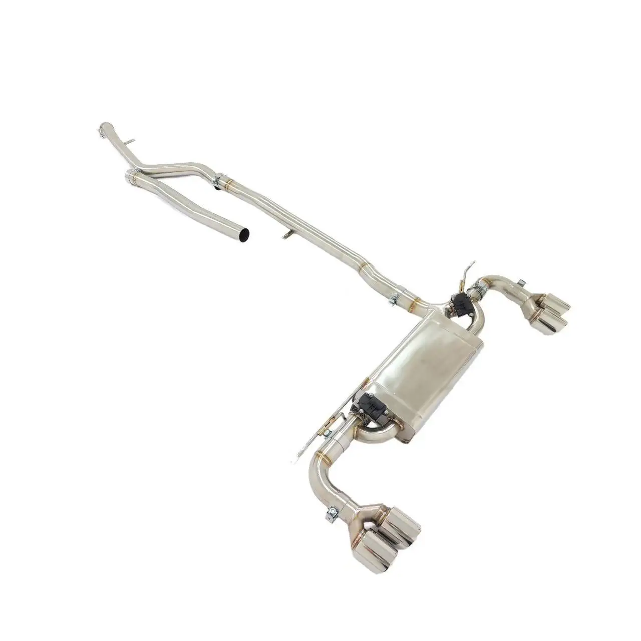 Hot-selling Exhaust Muffler for 530i 530 G30 2.0T Stainless Steel Catback Remote Control 1.5mm Thick Mirror Polished
Hot-selling Exhaust Muffler for 530i 530 G30 2.0T Stainless Steel Catback Remote Control 1.5mm Thick Mirror Polished