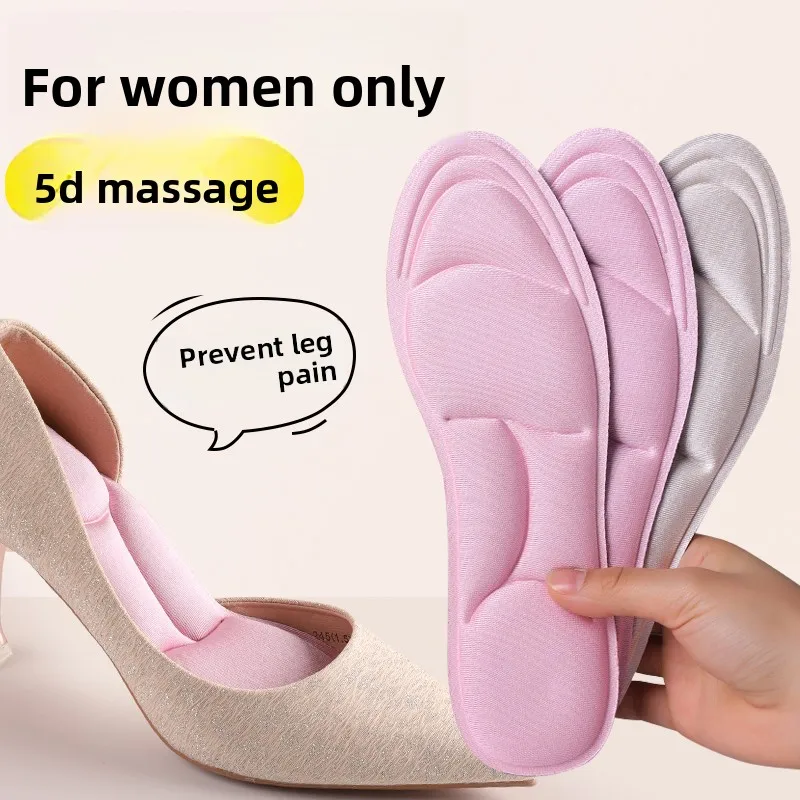 Удобные женские стельки 5D с массажным эффектом, антибактериальные, впитывающие, мягкие, для облегчения боли в стопах, комфортные для дома и отдыха
Удобные женские стельки 5D с массажным эффектом, антибактериальные, впитывающие, мягкие, для облегчения боли в стопах, комфортные для дома и отдыха
