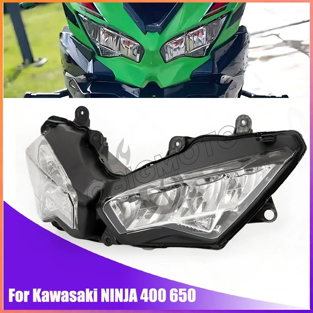 LED HeadLight Assembly Motorcycle Headlamp For Kawasaki NINJA 400 650 EX400 EX650 ZX6R ZX-6 ZX636 ZX250 ZX-25/ZX25R ZX4R ZX4RR
LED HeadLight Assembly Motorcycle Headlamp For Kawasaki NINJA 400 650 EX400 EX650 ZX6R ZX-6 ZX636 ZX250 ZX-25/ZX25R ZX4R ZX4RR