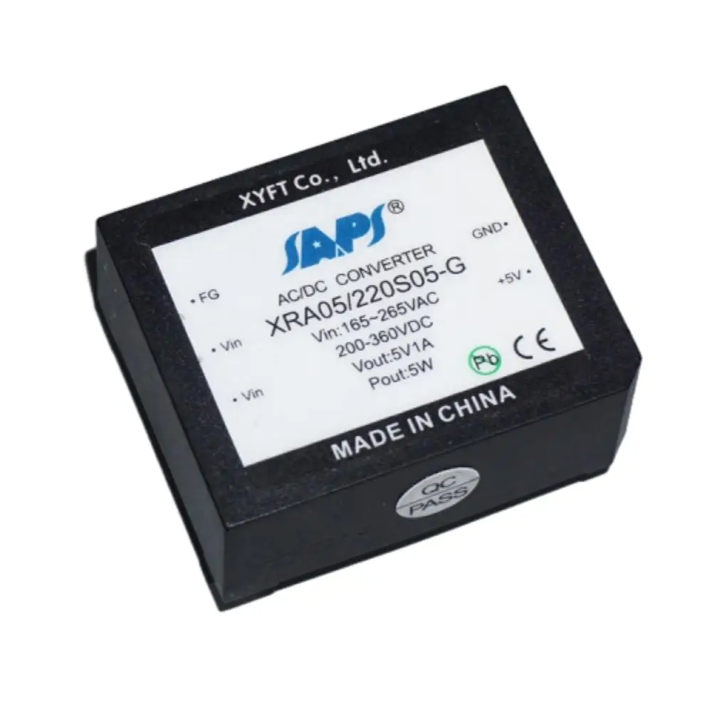 AC/DC-DC Convertor AC165-265V/DC200-360V To DC5V 5W Isolated Power Supply Module Industrial Voltage Regulated DC Power Module
AC/DC-DC Convertor AC165-265V/DC200-360V To DC5V 5W Isolated Power Supply Module Industrial Voltage Regulated DC Power Module