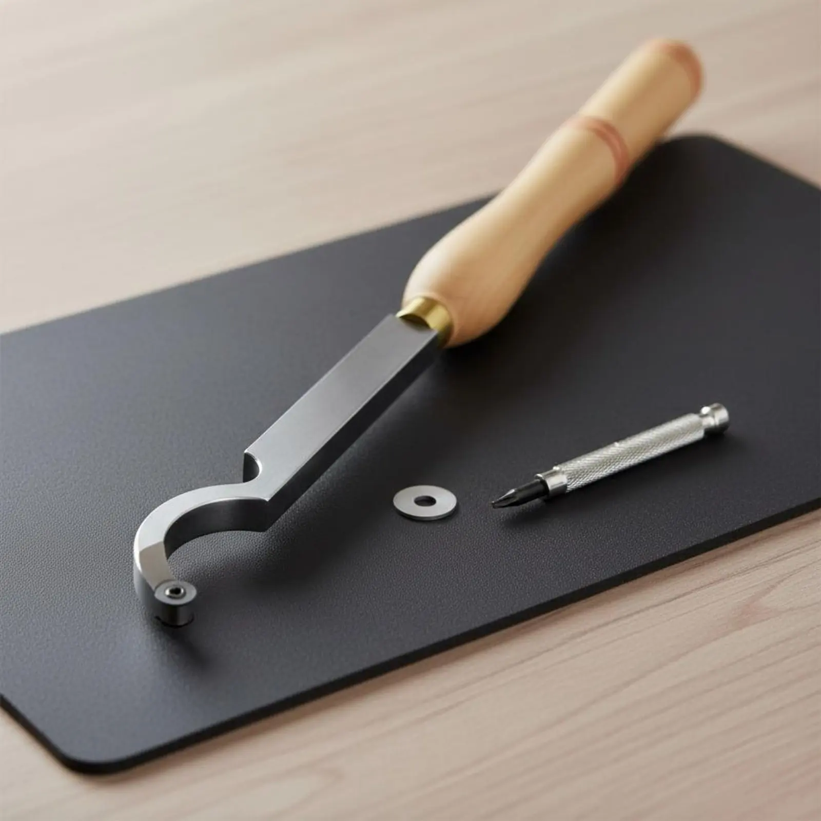 Bent Hollowing Cutter Arcuate Blade Wood Lathe Hollowing Tool Carbide Lathe Tool Even Finish Bowl Turning Scraper
Bent Hollowing Cutter Arcuate Blade Wood Lathe Hollowing Tool Carbide Lathe Tool Even Finish Bowl Turning Scraper