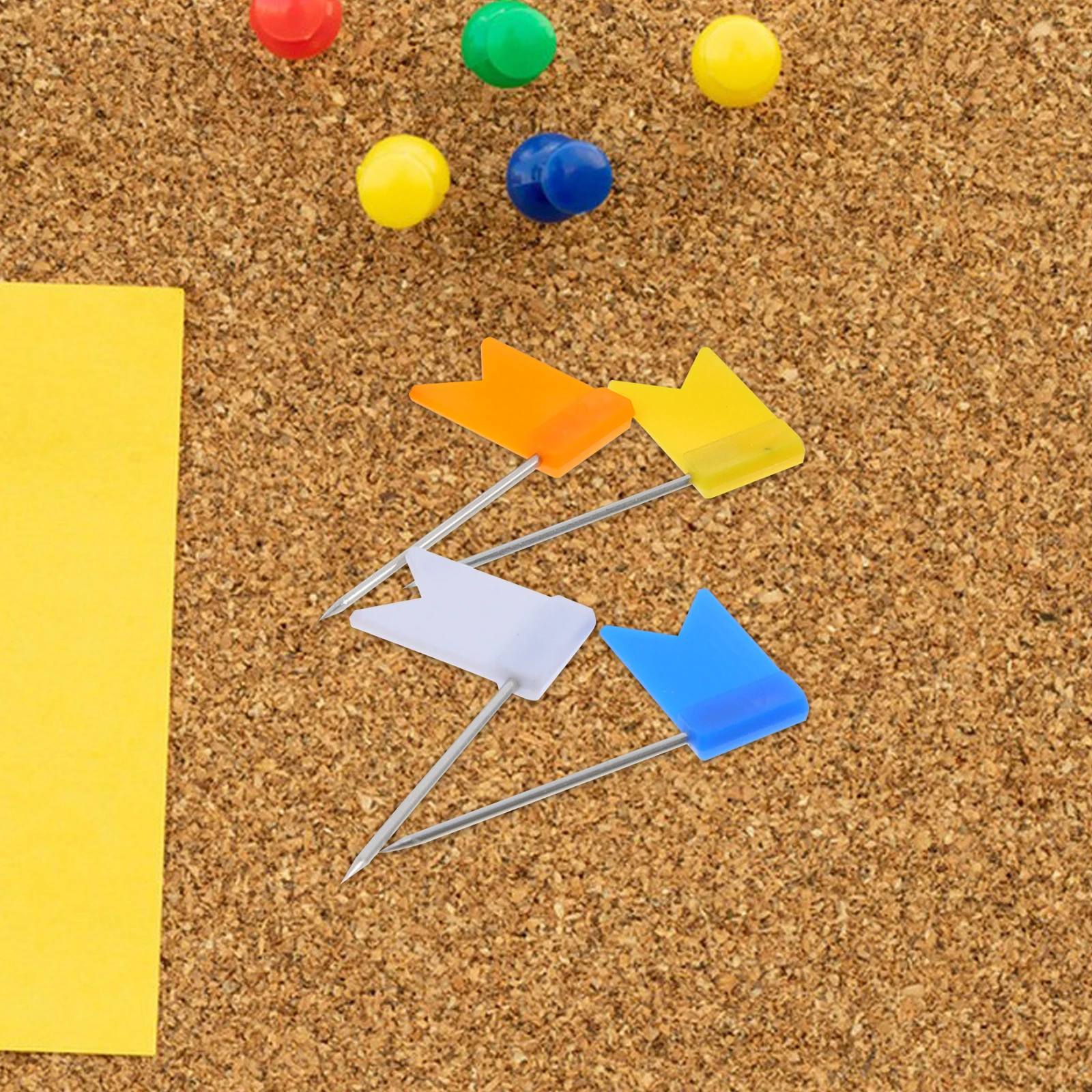 160 Pcs Map Mark Push 8 Colors Flag Thumb Tacks Cork Board for Bulletin Boards Drawing Art Stationery Decorative Tacks
160 Pcs Map Mark Push 8 Colors Flag Thumb Tacks Cork Board for Bulletin Boards Drawing Art Stationery Decorative Tacks