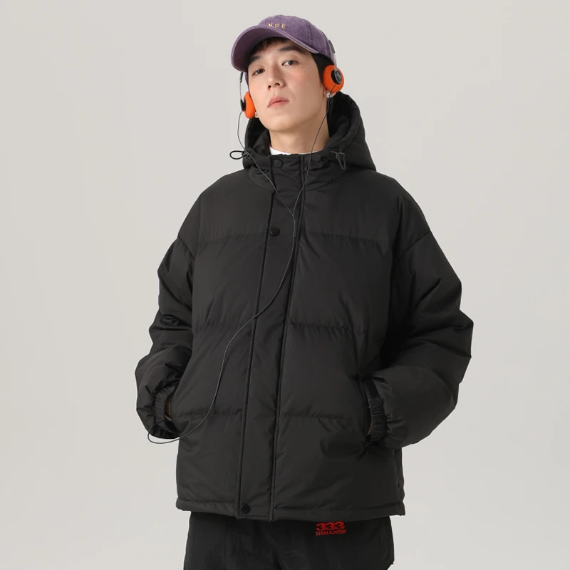 Утепленная пуховая куртка с капюшоном для осени и зимы, молодежная повседневная верхняя одежда из полиэфирного волокна
Утепленная пуховая куртка с капюшоном для осени и зимы, молодежная повседневная верхняя одежда из полиэфирного волокна