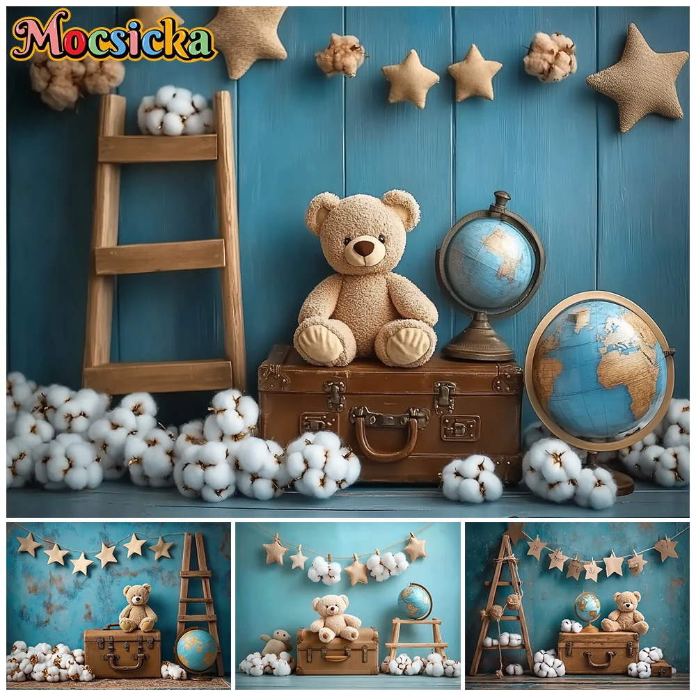 Фон для фотосессии Mocsicka Baby Shower, хлопковая ткань, моющийся декор, фон для детских портретов, фотографий на день рождения, студийный баннер
Фон для фотосессии Mocsicka Baby Shower, хлопковая ткань, моющийся декор, фон для детских портретов, фотографий на день рождения, студийный баннер