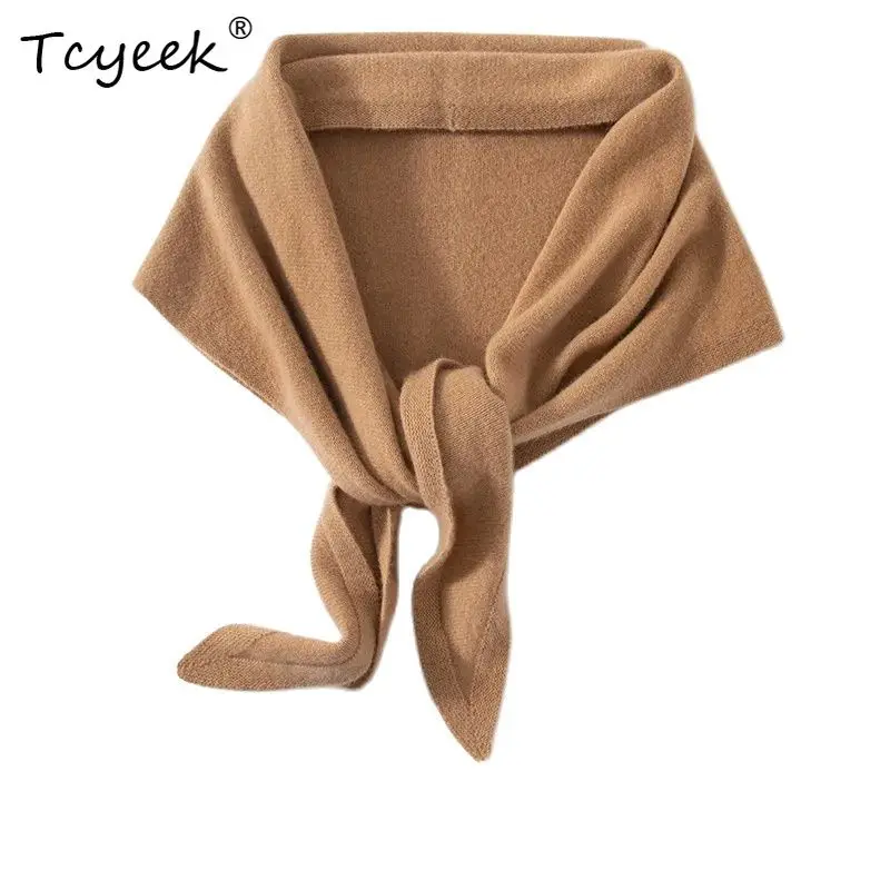 Tcyeek, 100%Pure Cashmere Elegant Shawls, Women Solid Neck Protection, Soft Warm Triangle Scarf, Autumn Winter Gift A48039QC
Tcyeek, 100%Pure Cashmere Elegant Shawls, Women Solid Neck Protection, Soft Warm Triangle Scarf, Autumn Winter Gift A48039QC