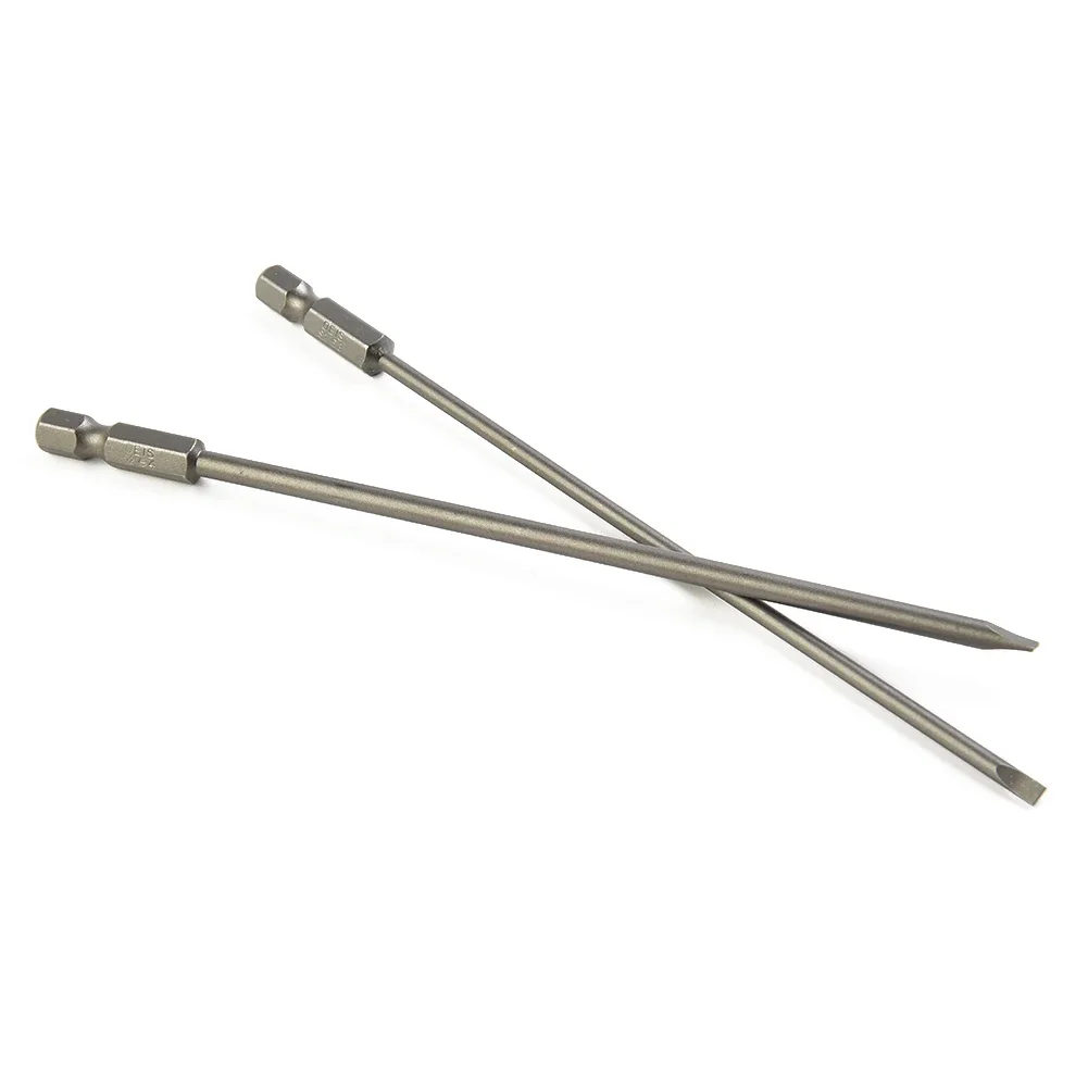 Hex Shank Screwdriver Bit Slotted Tip Strong Magnetic Electric SL3.0 SL4.0 SL5.0 SL6.0 6.25mm / 1/4 Inch High Quality
Hex Shank Screwdriver Bit Slotted Tip Strong Magnetic Electric SL3.0 SL4.0 SL5.0 SL6.0 6.25mm / 1/4 Inch High Quality