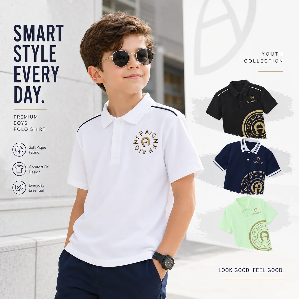 fashion trend kids clothes summer baby boys polo shirt 100%cotton breathable casual wear teen lapel tops child boy short sleeves
fashion trend kids clothes summer baby boys polo shirt 100%cotton breathable casual wear teen lapel tops child boy short sleeves