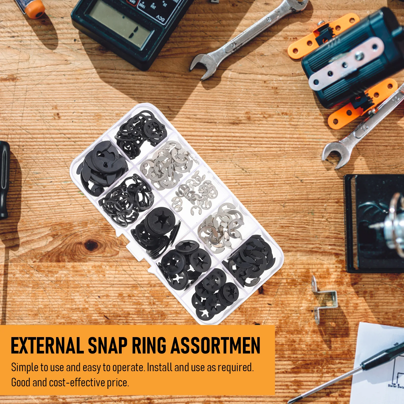 200 Pcs Game Machine Retaining Ring Assortment Kit Round Iron Washer Durable Long Lasting Anti Rust Gaming Accessories
200 Pcs Game Machine Retaining Ring Assortment Kit Round Iron Washer Durable Long Lasting Anti Rust Gaming Accessories
