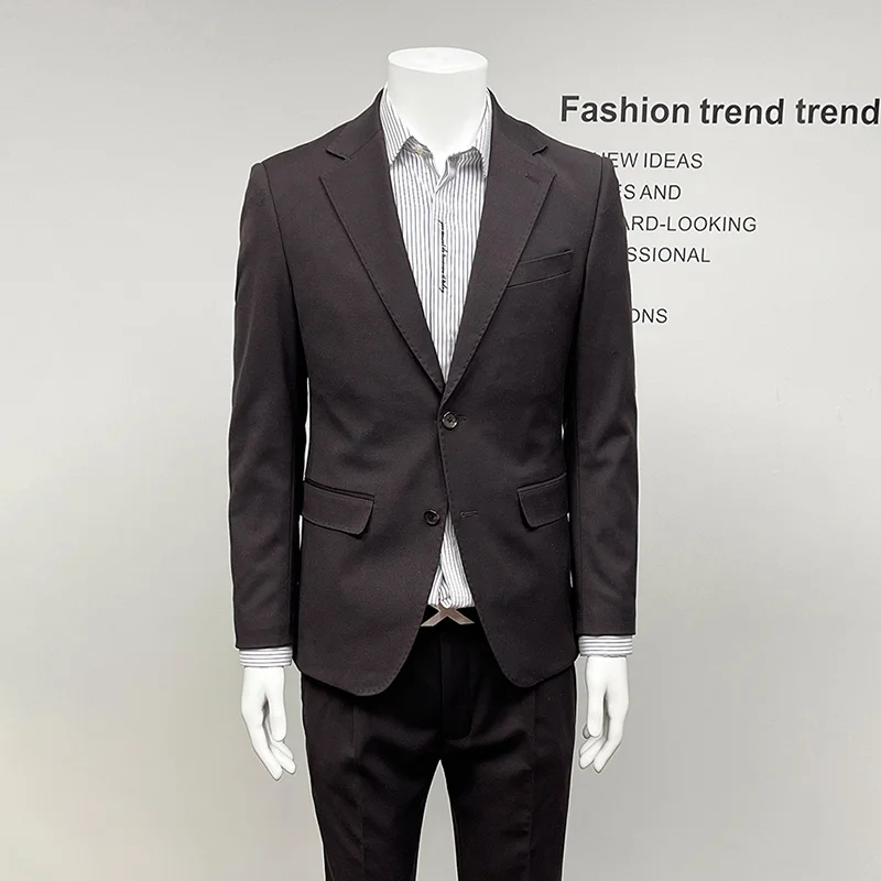 15% Wool Coffee Brown Formal Suits Blazer Korea Style Slim Fit Casual Man Jackets 2 Buttons Fashion Clothing For Businessman 56
15% Wool Coffee Brown Formal Suits Blazer Korea Style Slim Fit Casual Man Jackets 2 Buttons Fashion Clothing For Businessman 56