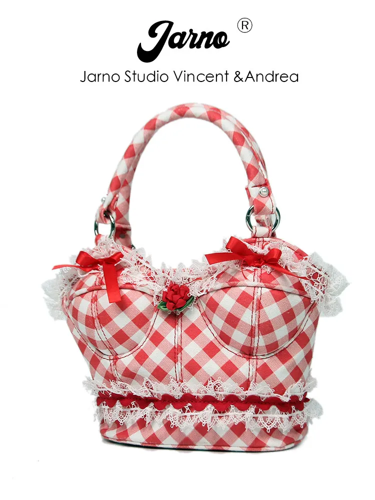 Women's Handbags Stylish Creative American Hot Girl Retro Bra Bag Unique Non-collision Hand-held Top-Handle Bags for Women
Women's Handbags Stylish Creative American Hot Girl Retro Bra Bag Unique Non-collision Hand-held Top-Handle Bags for Women