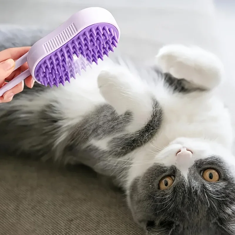 1 3-in-1 Steam Pet Brush - USB Rechargeable, Folding Grooming Tool, Suitable for Long and Short Hair Cats and Dogs,
1 3-in-1 Steam Pet Brush - USB Rechargeable, Folding Grooming Tool, Suitable for Long and Short Hair Cats and Dogs,