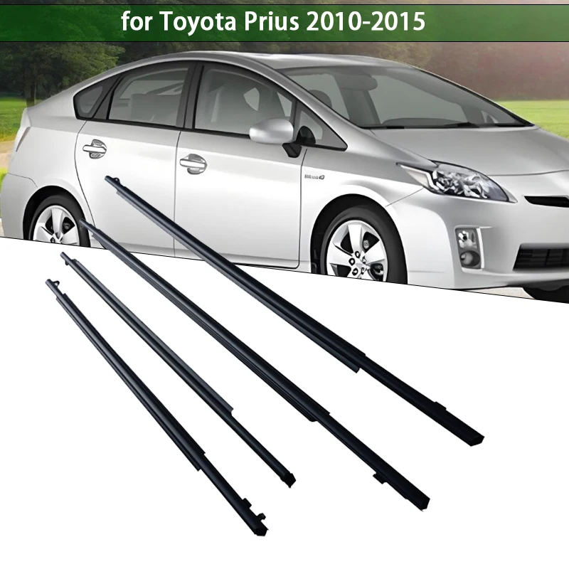 Car Side Window Weatherstrips Window Glass Rubber Sealing Strip Moulding for Toyota Prius 2010-2015
Car Side Window Weatherstrips Window Glass Rubber Sealing Strip Moulding for Toyota Prius 2010-2015